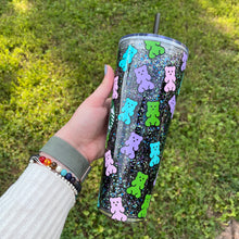 Load image into Gallery viewer, Gummy Bear Starbucks Snow Globe Tumbler