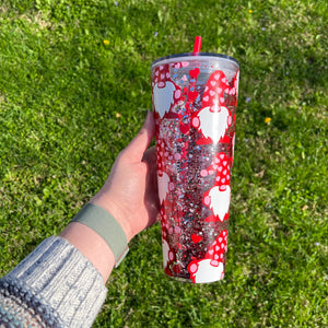 Valentine’s Day Starbucks Snow Globe Tumbler
