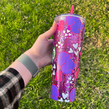 Load image into Gallery viewer, Peen Starbucks Snow Globe Tumbler
