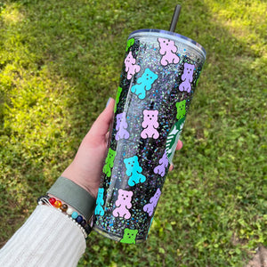 Gummy Bear Starbucks Snow Globe Tumbler