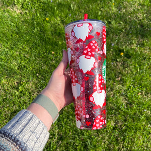 Valentine’s Day Starbucks Snow Globe Tumbler