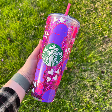 Peen Starbucks Snow Globe Tumbler