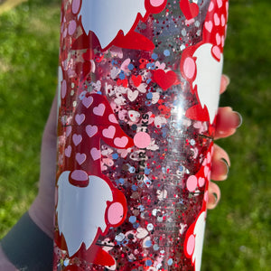 Valentine’s Day Starbucks Snow Globe Tumbler