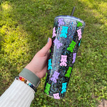 Load image into Gallery viewer, Gummy Bear Starbucks Snow Globe Tumbler